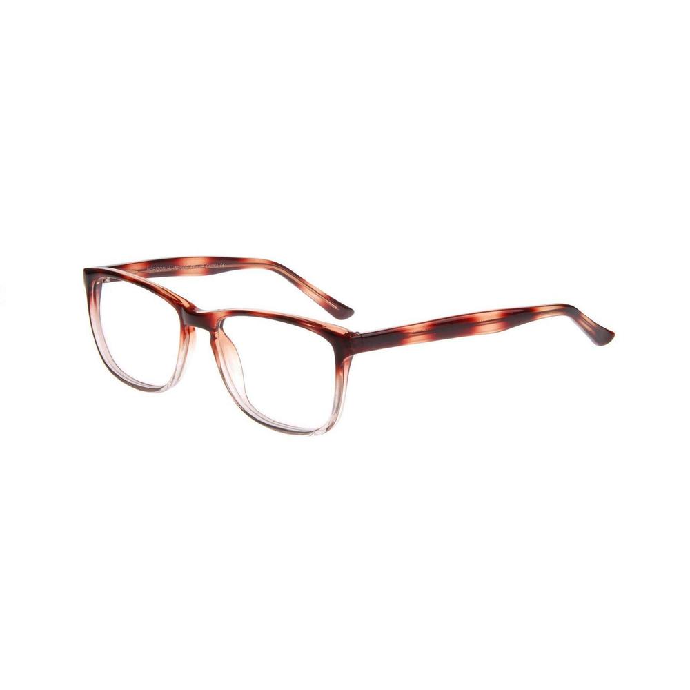 NEW HORIZON EYEWEAR Tortoise & Crystal HARBOR Eyeglasses 54mm with Case